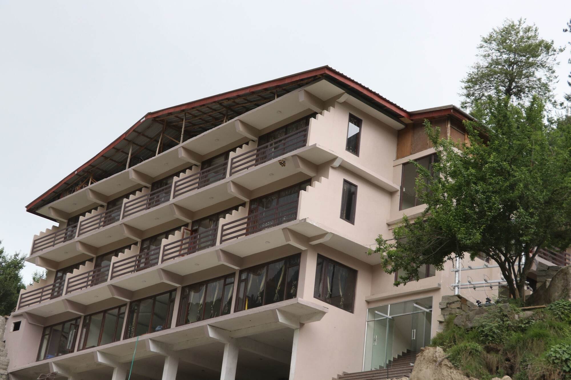 Hotel Green Tara Manāli Buitenkant foto